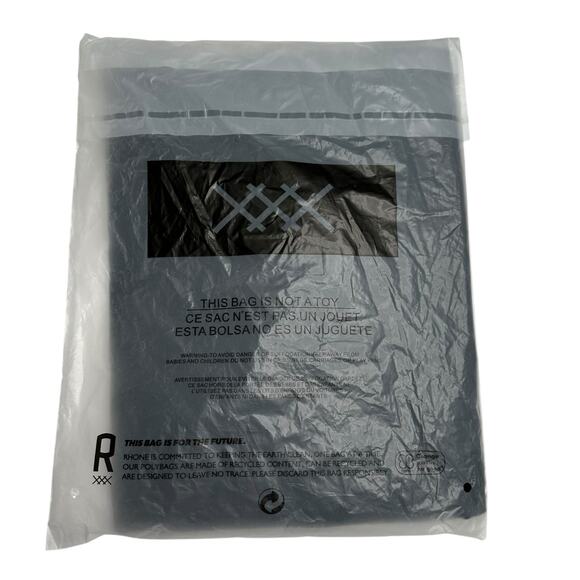 RHONE Modino Wool Long Sleeve Shirt Men's Size Large NWT Black Lightweight - Picture 3 of 7